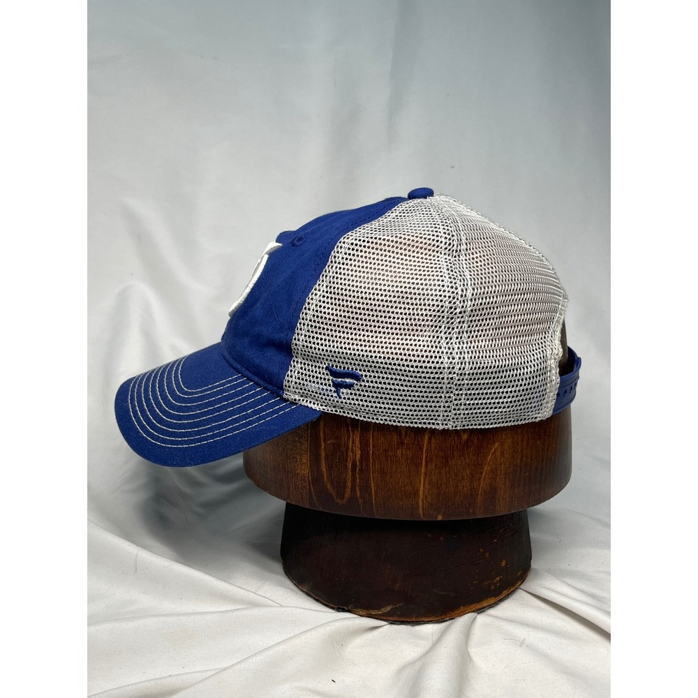 Fanatics Tampa Bay Lightning NHL Trucker Hat Blue White Mesh Snapback Cap 2018 - Picture 3 of 10